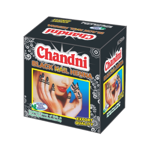 Chandni Black Nail Henna Supplier in Jakarta