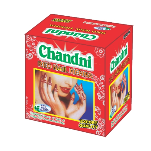 Chandni Red Nail Henna Supplier in Malaysia